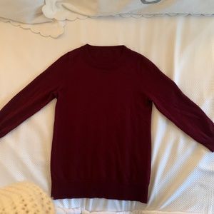 Burgundy J. Crew Sweater
